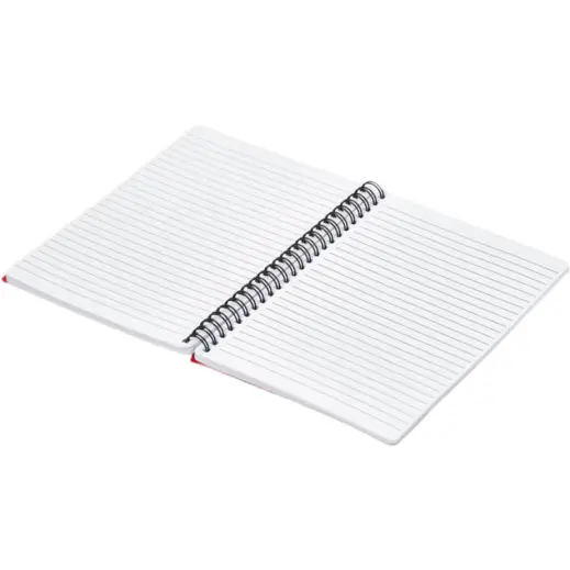 Altitude Noodle A5 Spiral Notebook Red Open